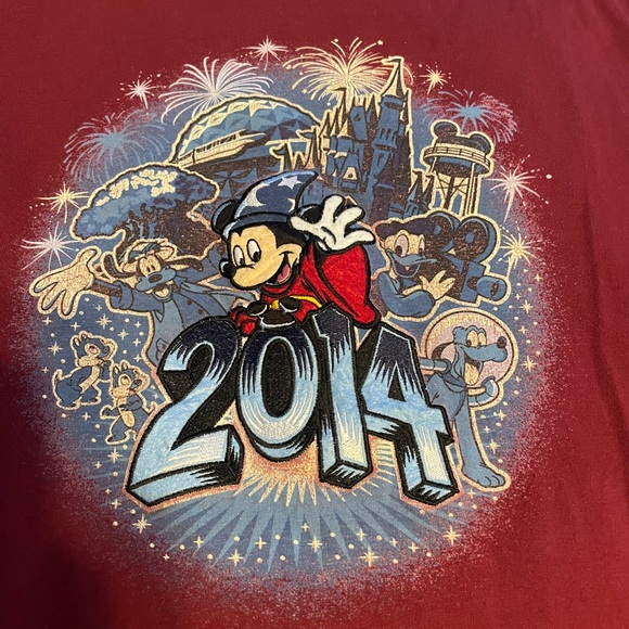 🌍 Disney 2014 Mickey Mouse long sleeve tee - Picture 2 of 6